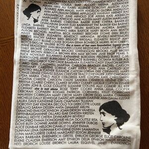 NWOT Literary Women Infinity Scarf